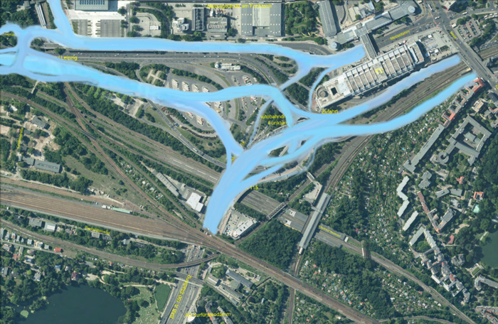 HERTA in der AVUS-Kurve